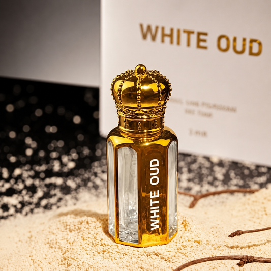 White Oud Non-Alcoholic Perfume – Long Lasting Attar for Men & Women | 50ml